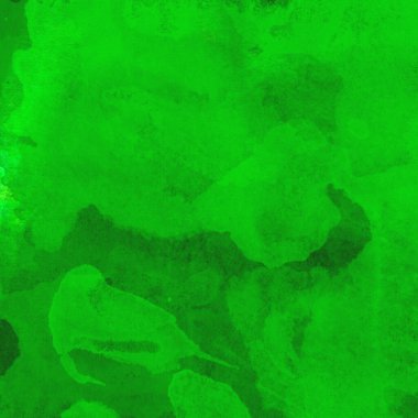 Koyu ve parlak yeşil tonlarıyla suluboya sanatsal arkaplan