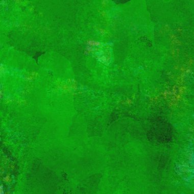 Koyu ve parlak yeşil tonlarıyla suluboya sanatsal arkaplan