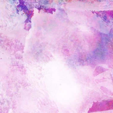 Soyut suluboya leylak ve mavi desenli arkaplan.