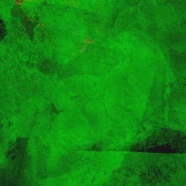 Koyu ve parlak yeşil tonlarıyla suluboya sanatsal arkaplan