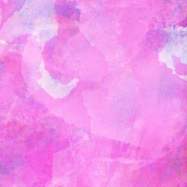 Soyut suluboya leylak ve mavi desenli arkaplan.