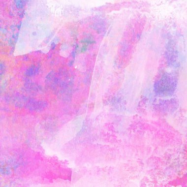 Soyut suluboya leylak ve mavi desenli arkaplan.