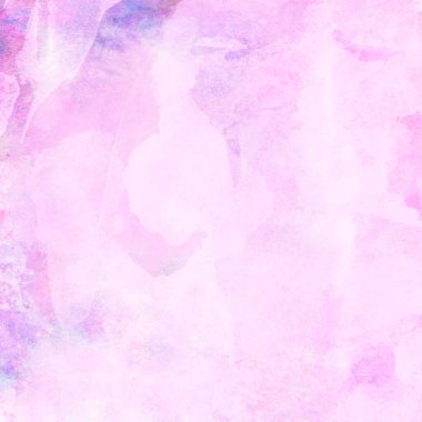 Soyut suluboya leylak ve mavi desenli arkaplan.