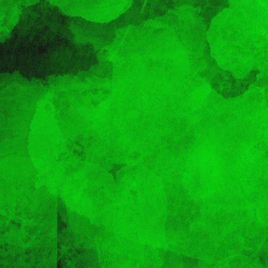 Koyu ve parlak yeşil tonlarıyla suluboya sanatsal arkaplan