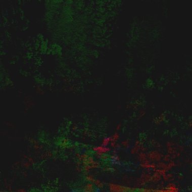 Koyu ve parlak yeşil tonlarıyla suluboya sanatsal arkaplan