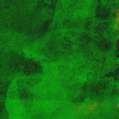 Koyu ve parlak yeşil tonlarıyla suluboya sanatsal arkaplan