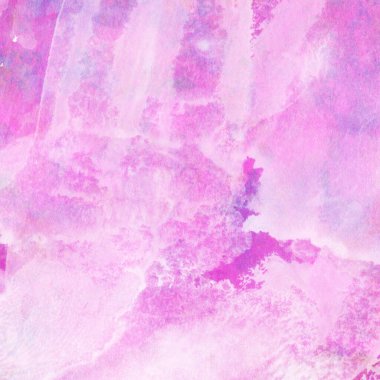 Soyut suluboya leylak ve mavi desenli arkaplan.