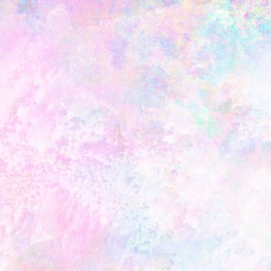 Mavi, yeşil, pembe ve sarı renklerle suluboya arkaplan