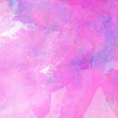 Soyut suluboya leylak ve mavi desenli arkaplan.