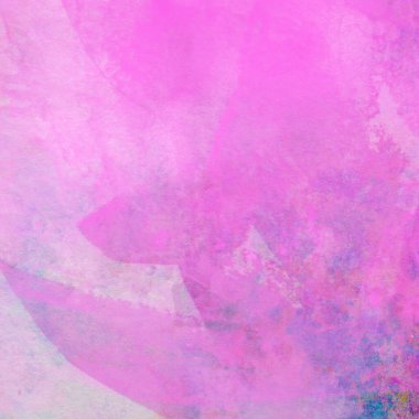 Soyut suluboya leylak ve mavi desenli arkaplan.