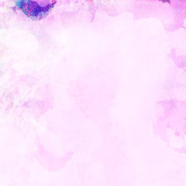 Soyut suluboya leylak ve mavi desenli arkaplan.