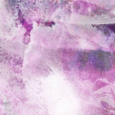 Soyut renkli suluboya desen arkaplan pembe ve mor renklerle yapılır
