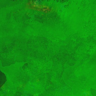 Parlak ve koyu yeşil tonlardan oluşan soyut renkli suluboya desenli arkaplan