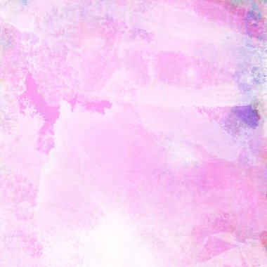Soyut renkli suluboya desen arkaplan pembe ve mor renklerle yapılır