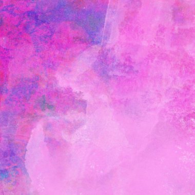 Soyut renkli suluboya desen arkaplan pembe ve mor renklerle yapılır