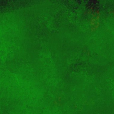 Parlak ve koyu yeşil tonlardan oluşan soyut renkli suluboya desenli arkaplan