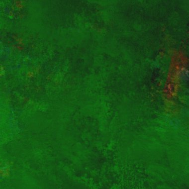 Parlak ve koyu yeşil tonlardan oluşan soyut renkli suluboya desenli arkaplan