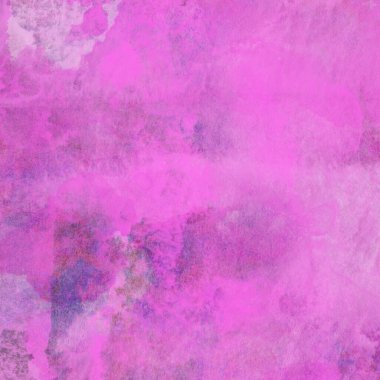 Soyut renkli suluboya desen arkaplan pembe ve mor renklerle yapılır