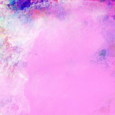 Soyut renkli suluboya desen arkaplan pembe ve mor renklerle yapılır