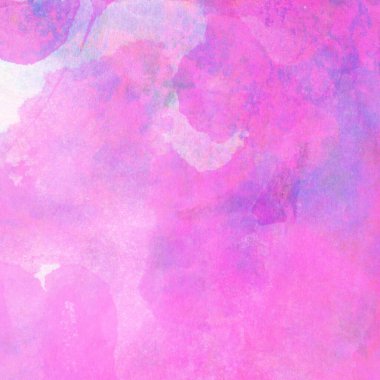 Soyut renkli suluboya desen arkaplan pembe ve mor renklerle yapılır
