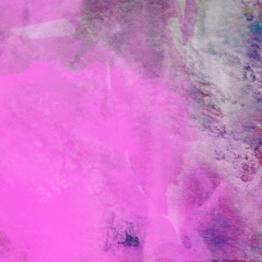 Soyut suluboya deseni pembe ve mor tonlardan yapılır