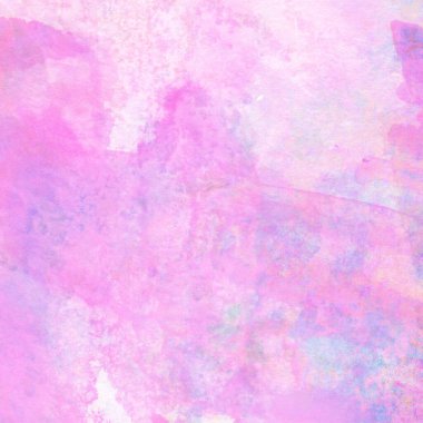 Soyut suluboya deseni pembe ve mor tonlardan yapılır