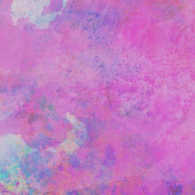 Soyut suluboya deseni pembe ve mor tonlardan yapılır