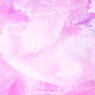 Soyut suluboya deseni pembe ve mor tonlardan yapılır
