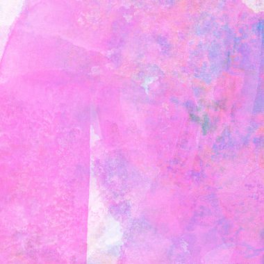 Soyut suluboya deseni pembe ve mor tonlardan yapılır