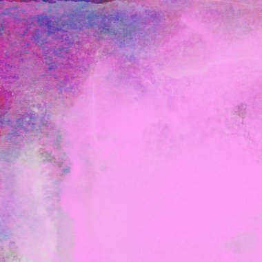 Soyut suluboya deseni pembe ve mor tonlardan yapılır
