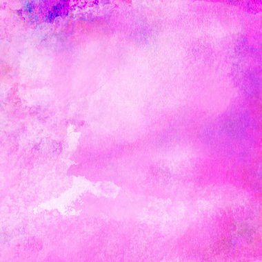 Soyut suluboya deseni pembe ve mor tonlardan yapılır