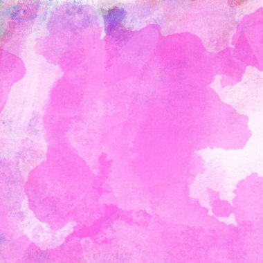 Soyut suluboya deseni pembe ve mor tonlardan yapılır