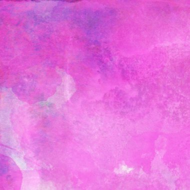 Soyut suluboya deseni pembe ve mor tonlardan yapılır