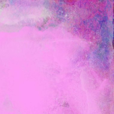 Soyut suluboya deseni pembe ve mor tonlardan yapılır