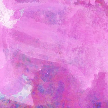 Soyut suluboya deseni pembe ve mor tonlardan yapılır