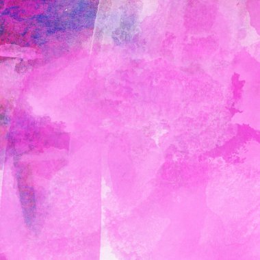 Soyut suluboya deseni pembe ve mor tonlardan yapılır