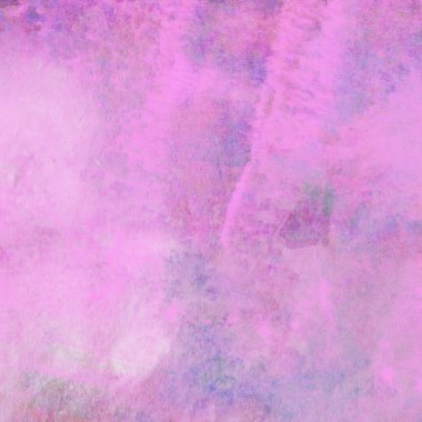 Soyut suluboya deseni pembe ve mor tonlardan yapılır