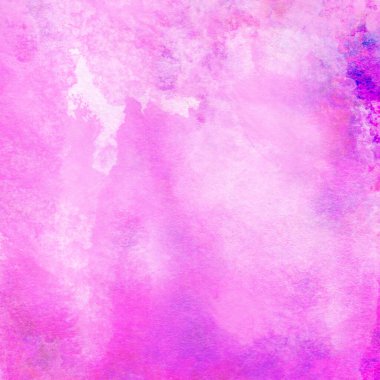 Soyut suluboya deseni pembe ve mor tonlardan yapılır