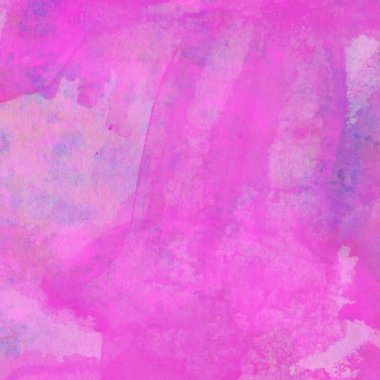 Soyut suluboya deseni pembe ve mor tonlardan yapılır