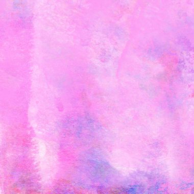 Soyut suluboya deseni pembe ve mor tonlardan yapılır