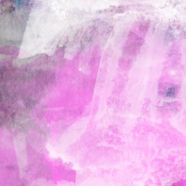 Soyut suluboya deseni pembe ve mor tonlardan yapılır