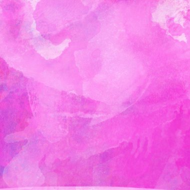 Soyut suluboya deseni pembe ve mor tonlardan yapılır