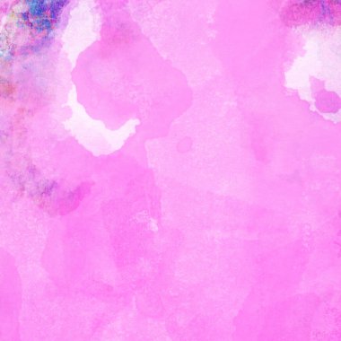 Soyut suluboya deseni pembe ve mor tonlardan yapılır