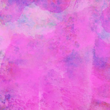 Soyut suluboya deseni pembe ve mor tonlardan yapılır
