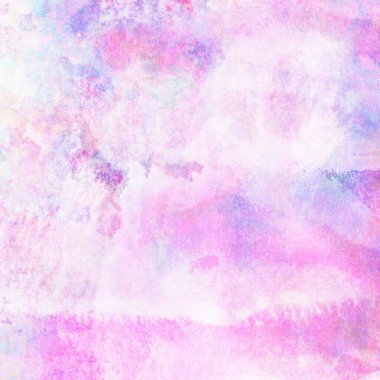 Soyut suluboya deseni pembe ve mor tonlardan yapılır