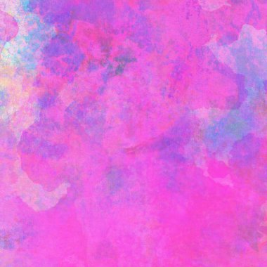 Soyut suluboya deseni pembe ve mor tonlardan yapılır