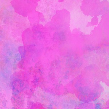 Soyut suluboya deseni pembe ve mor tonlardan yapılır