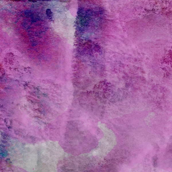 Soyut suluboya leylak ve mavi desenli arkaplan.