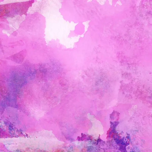 Soyut suluboya leylak ve mavi desenli arkaplan.