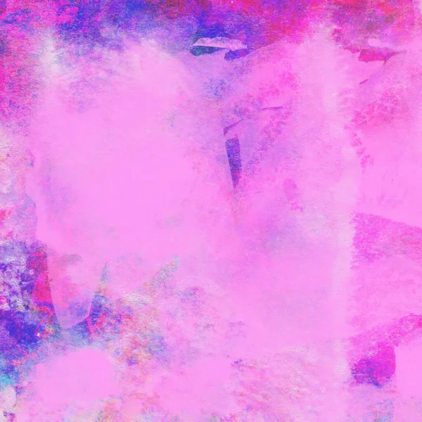 Soyut suluboya leylak ve mavi desenli arkaplan.